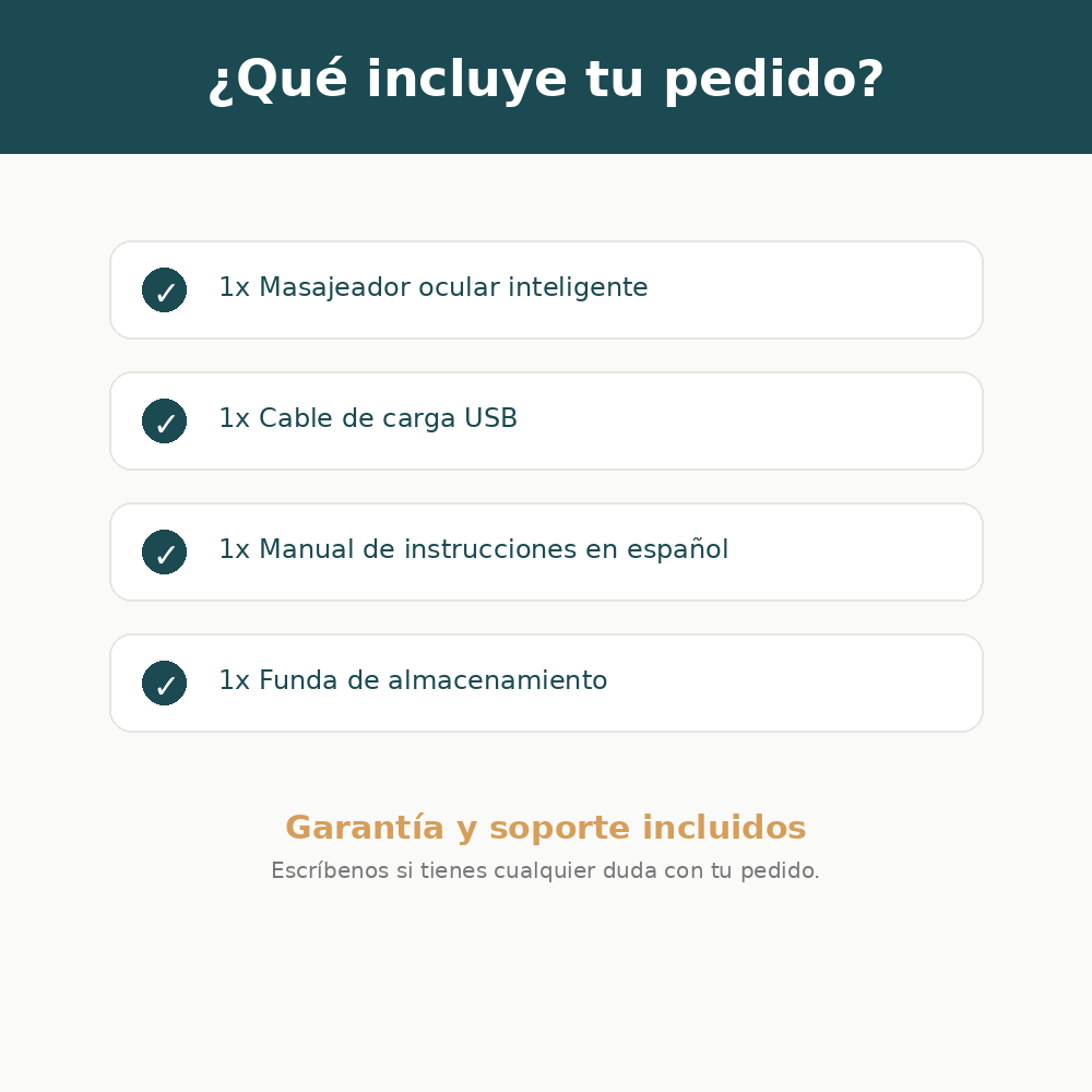 Masajeador Ocular Inteligente con Calor, Vibración y Música Bluetooth