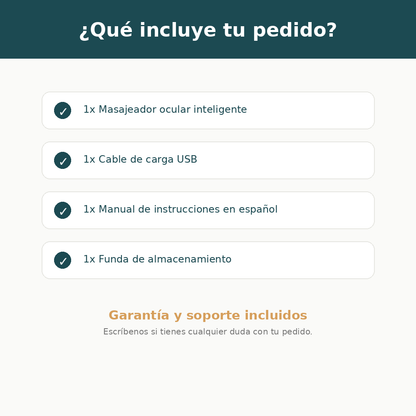 Masajeador Ocular Inteligente con Calor, Vibración y Música Bluetooth